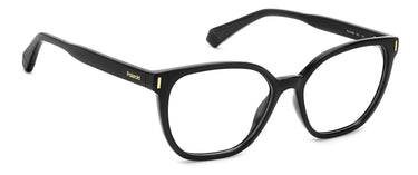 Premium Women Polaroid Eyeglasses: PLD D484 - Black(2) - SpecSMART Eye Clinic (Diagonal View)